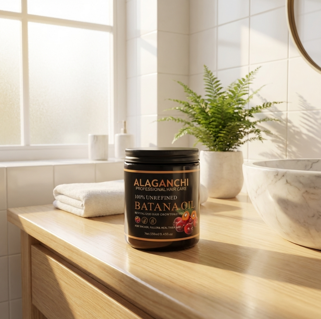 Batana Oil (100% Pure, Unrefined) from Honduras | Supports Hair Growth & Strength | Thicker, Fuller Hair | 250ml