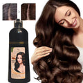 Canabella Hair Color Shampoo – Dark Coffee | Argan Oil, Avocado & Keratin | No Ammonia | Gray Coverage | Easy At-Home Application (500 mL)