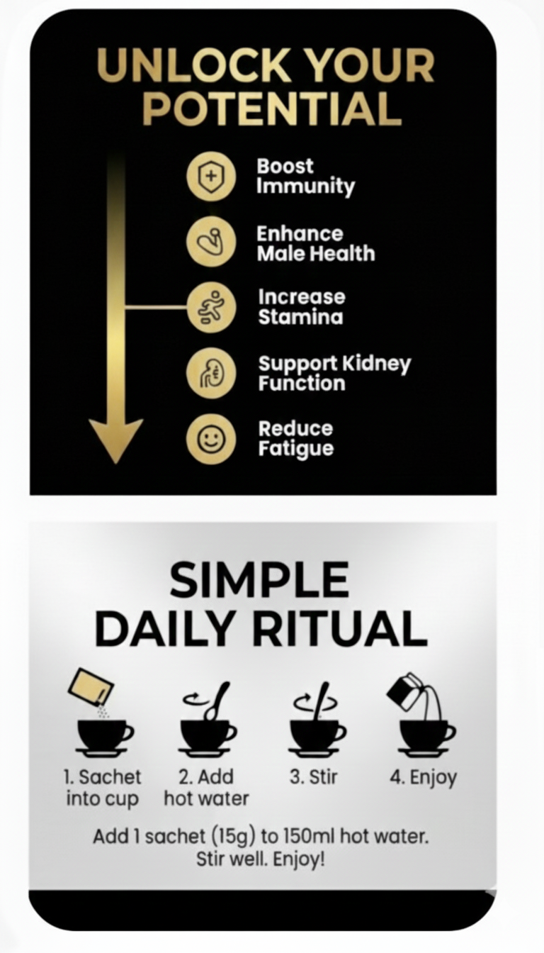 ☕🌿 Nutrimivida 12-in-1 Maca Mushroom Coffee (15 Sachets) – Premium Arabica + Adaptogenic Herbs + 7 Functional Mushrooms 🍄✨