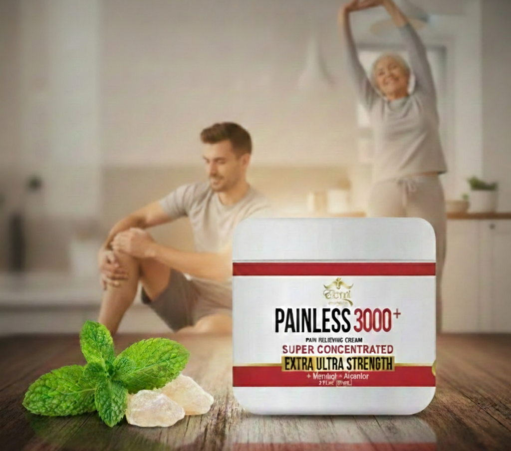 💪 Painless 3000+ Pain Relieving Cream (2 fl oz / 60 mL) 🧴✨